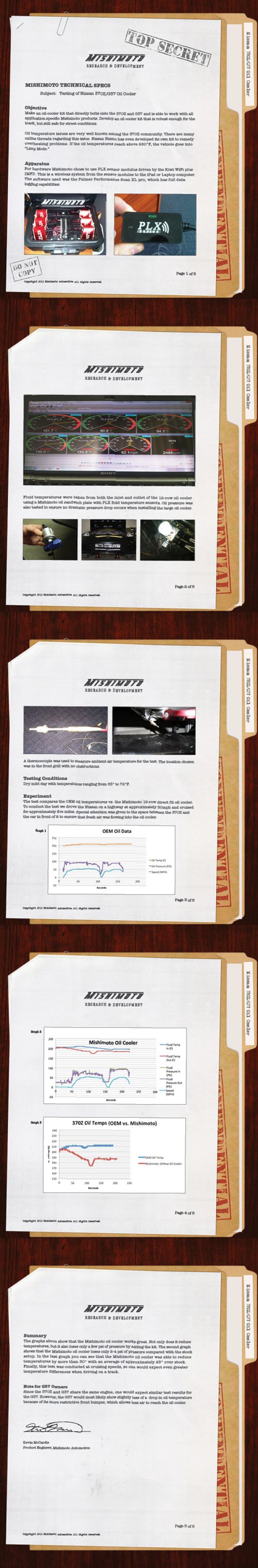Mishimoto 09+ Nissan 370Z / 08+ Infiniti G37 (Coupe Only) Oil Cooler Kit thumbnail 8