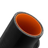 Mishimoto 2.5in Black Silicone Coupler w/ 1/8in NPT Bung thumbnail 9