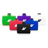 Mishimoto 3.0in Black Silicone Coupler w/ 1/8in NPT Bung thumbnail 1