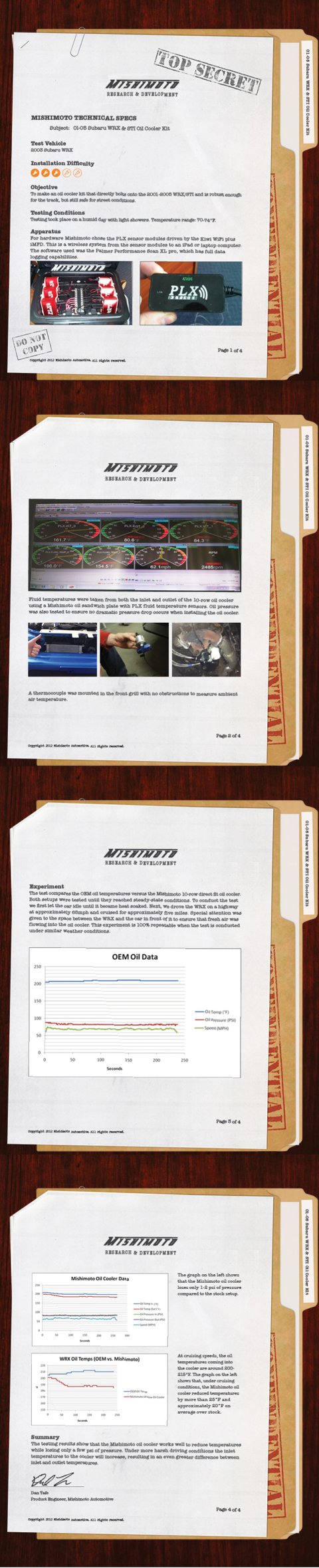 Mishimoto 01-05 Subaru WRX/STi Oil Cooler Kit thumbnail 5