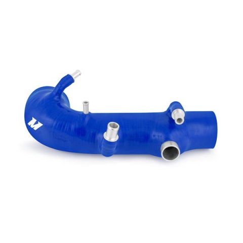 Mishimoto 01-07 Subaru WRX / WRX STI Blue Silicone Induction Hose thumbnail 1