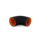 Mishimoto 1.5in. 90-Degree Coupler Black thumbnail 4