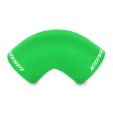 Mishimoto 2.5in. 90-Degree Coupler Green thumbnail 2