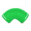 Mishimoto 2.5in. 90-Degree Coupler Green thumbnail 7