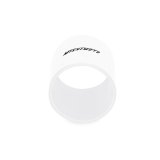 Mishimoto 3.0in. Straight Coupler White thumbnail 3