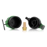 Mishimoto Universal Baffled Oil Catch Can - Green thumbnail 2