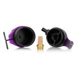 Mishimoto Universal Baffled Oil Catch Can - Purple thumbnail 9