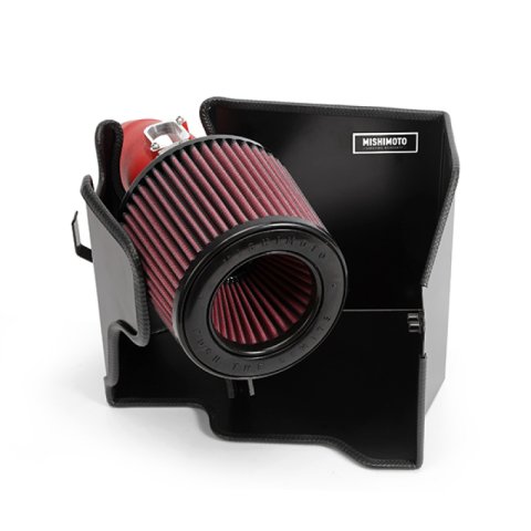 Mishimoto 14-16 Mini Cooper S 2.0L Performance Air Intake Kit - Wrinkle Red thumbnail 7