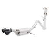 Mishimoto 14-16 Ford Fiesta ST 1.6L 2.5in Stainless Steel Resonated Cat-Back Exhaust w/ Black Tips thumbnail 4