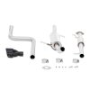 Mishimoto 14-16 Ford Fiesta ST 1.6L 2.5in Stainless Steel Resonated Cat-Back Exhaust w/ Black Tips thumbnail 8