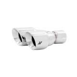 Mishimoto 14-16 Ford Fiesta ST 1.6L 2.5in Stainless Steel Resonated Cat-Back Exhaust w/ Polish Tips thumbnail 3