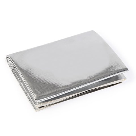 Mishimoto Aluminum Silica Heat Barrier W/ Adhesive Backing, 12in x 24in thumbnail 1