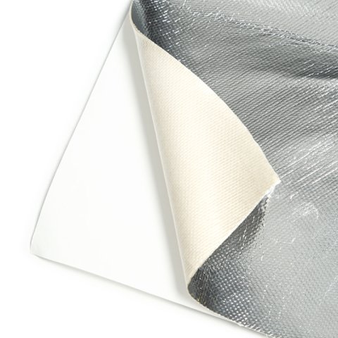 Mishimoto Aluminum Silica Heat Barrier W/ Adhesive Backing, 12in x 24in thumbnail 5