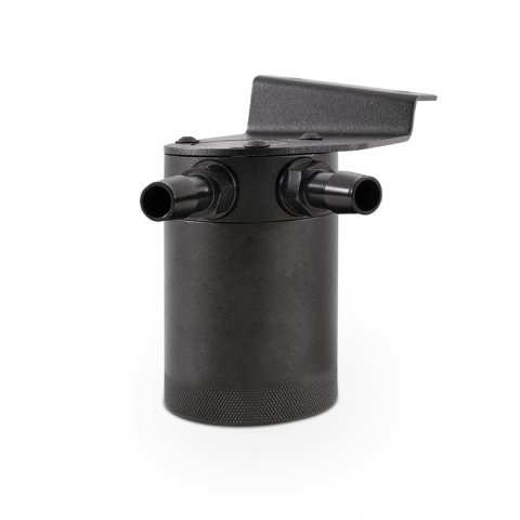Mishimoto 19+ Ford Ranger Baffled Oil Catch Can Kit - Black thumbnail 2