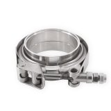 Mishimoto Stainless Steel V-Band Clamp 2in. (50.8mm) thumbnail 1