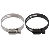 Mishimoto High-Torque Worm Gear Clamp 0.71in.-0.1.26in. (18mm-32mm) - Pack of 10 (Black) thumbnail 2