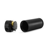 Mishimoto 2-Port Universal XL Baffled Catch Can - Black thumbnail 4
