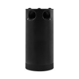 Mishimoto 2-Port Universal XL Baffled Catch Can - Black thumbnail 7