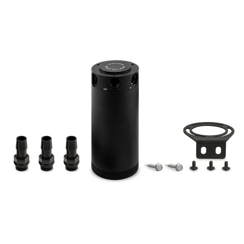 Mishimoto Compact Baffled Oil Catch Can - 3-Port thumbnail 1