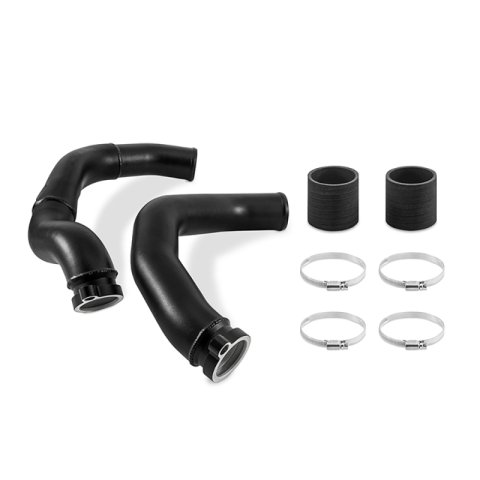 Mishimoto 2015+ BMW F8X M3/M4 Charge Pipe Kit - Wrinkle Black thumbnail 2