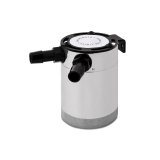Mishimoto Compact Baffled Oil Catch Can - 2-Port - Polished thumbnail 1