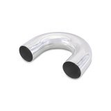 Mishimoto Universal Aluminum Intercooler Tubing 4in. OD - 180 Degree Bend thumbnail 1