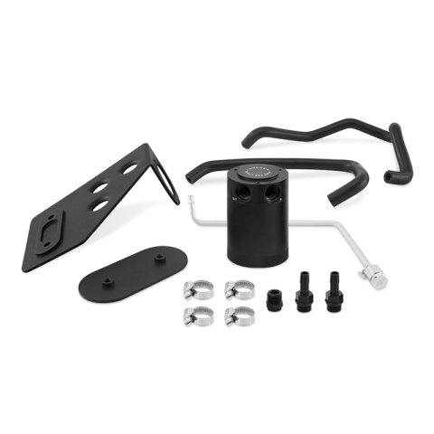 Mishimoto 2020+ Toyota Supra Baffled Oil Catch Can Kit - Black thumbnail 1