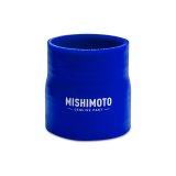 Mishimoto 3.5 to 4 Inch Silicone Transition Coupler - Blue thumbnail 1