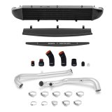 Mishimoto 2014-2016 Ford Fiesta ST 1.6L Front Mount Intercooler (Black) Kit w/ Pipes (Silver) thumbnail 2