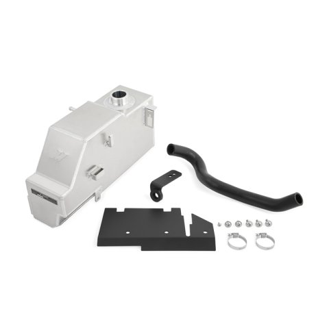 Mishimoto 11-19 Ford 6.7L Powerstroke Aluminum Degas Tank - Natural thumbnail 1