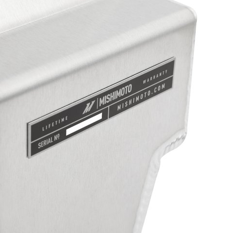 Mishimoto 11-19 Ford 6.7L Powerstroke Aluminum Degas Tank - Natural thumbnail 6