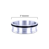 Mishimoto 3.0in Quick Release Clamp Weld Ferrule thumbnail 3
