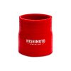Mishimoto 2.75in. to 3in. Silicone Transition Coupler - Red thumbnail 5