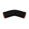 Mishimoto 3in. 45 Degree Silicone Coupler - Black thumbnail 7