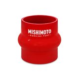 Mishimoto 3in. Hump Hose Silicone Coupler - Red thumbnail 2