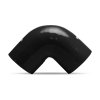 Mishimoto 4in. 90 Degree Coupler - Black thumbnail 7