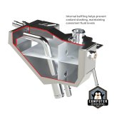 Mishimoto 11+ Ford 6.7L Powerstroke Secondary Expansion Tank - Natural thumbnail 6