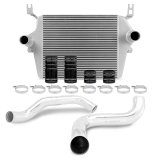 Mishimoto 99-03 Ford 7.3L Powerstroke PSD Silver Intercooler Kit w/ Polished Pipes thumbnail 1
