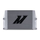 Mishimoto Heavy-Duty Oil Cooler - 10in. Same-Side Outlets - Silver thumbnail 5