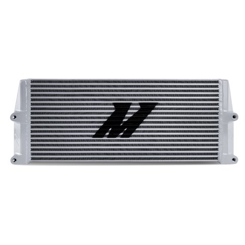 Mishimoto Heavy-Duty Oil Cooler - 17in. Same-Side Outlets - Silver thumbnail 5