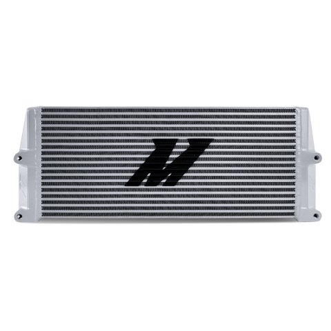 Mishimoto Heavy-Duty Oil Cooler - 17in. Same-Side Outlets - Silver thumbnail 8