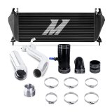 Mishimoto 19+ Ford Ranger 2.3L EcoBoost Intercooler Kit - Black + Polished Pipes thumbnail 1
