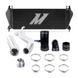 Mishimoto 19+ Ford Ranger 2.3L EcoBoost Intercooler Kit - Black + Polished Pipes thumbnail 2