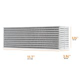 Mishimoto Universal Air-to-Water Intercooler Core - 11.7in / 3.8in / 3.8in thumbnail 3