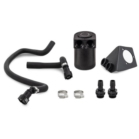 Mishimoto 2020+ Chevrolet Corvette C8 Baffled Oil Catch Can Kit (PCV Side) - Black thumbnail 2