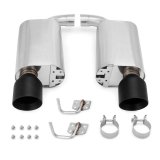 Mishimoto 2015+ Ford Mustang Axleback Exhaust Race w/ Black Tips thumbnail 3