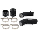 Mishimoto 17-19 GM 6.6L L5P Cold-Side Pipe and Boot Kit Wrinkle Black thumbnail 1