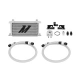 Mishimoto 07-11 Jeep Wrangler JK Oil Cooler Kit - Silver thumbnail 1