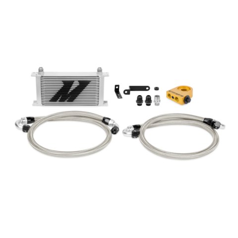 Mishimoto 08-14 WRX/STi Thermostatic Oil Cooler Kit - Silver thumbnail 1