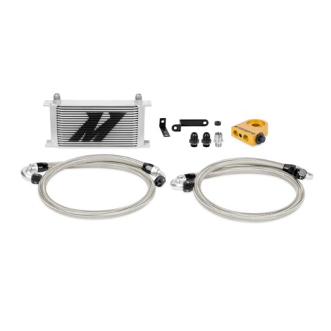 Mishimoto 08-14 WRX/STi Thermostatic Oil Cooler Kit - Silver thumbnail 2